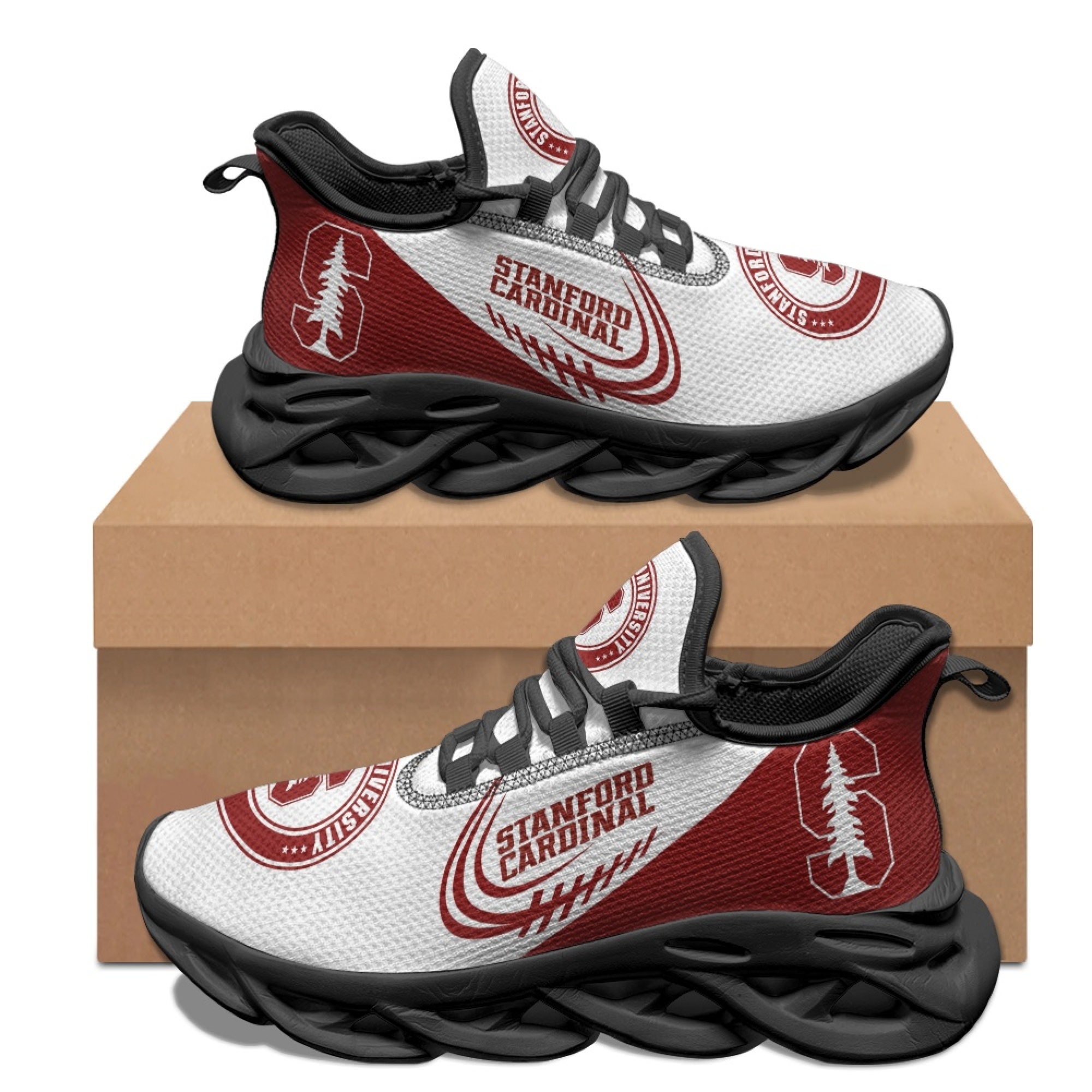 Men's Stanford Cardinal Flex Control Sneakers 08445